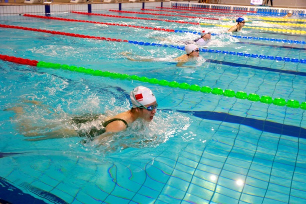 广元市第三届运动会成年组游泳比赛圆满结束