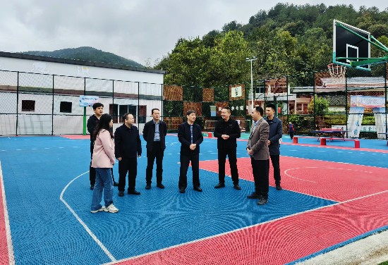 朱明一行赴广元市青川县调研体育工作